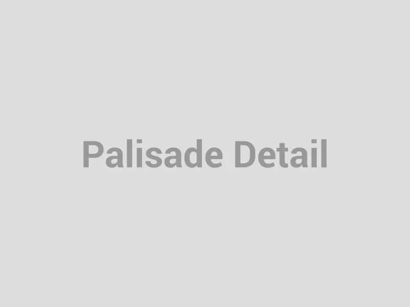 Steel palisade fencing